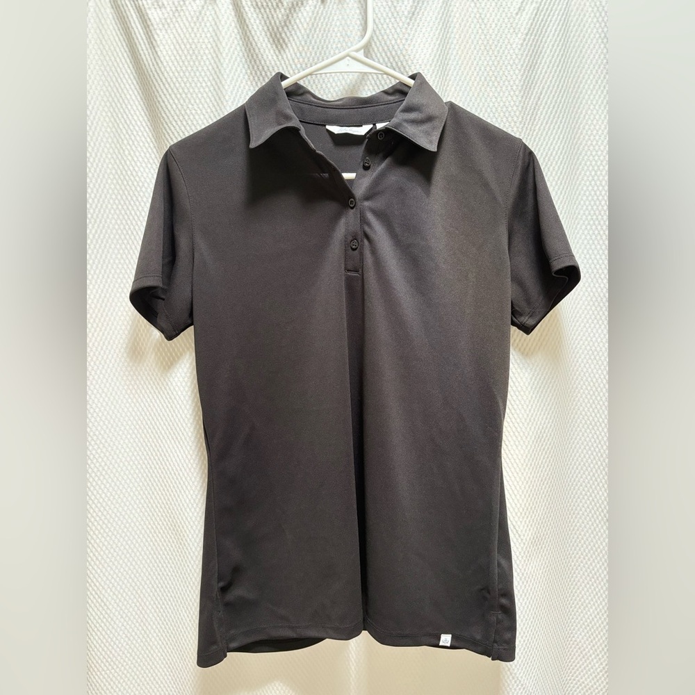 Lady Hagen WOMEN'S / M HAGEN PIQUE SHORT SLEEVE POLO BLACK